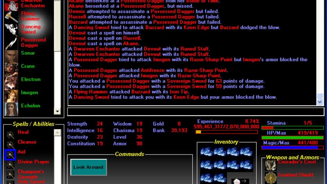 Nightmist Online screenshot 1