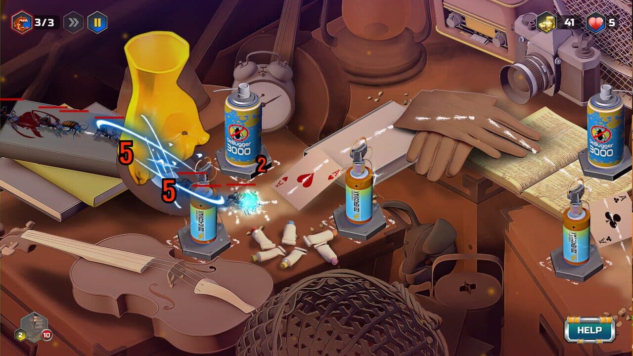 Bugvasion TD screenshot 1