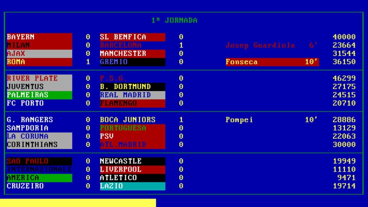 Elifoot 2 screenshot 1