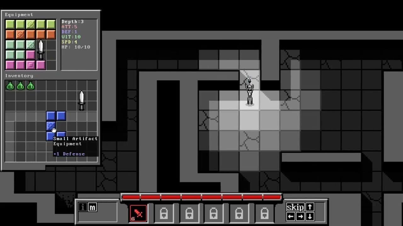 Skeletris screenshot 1
