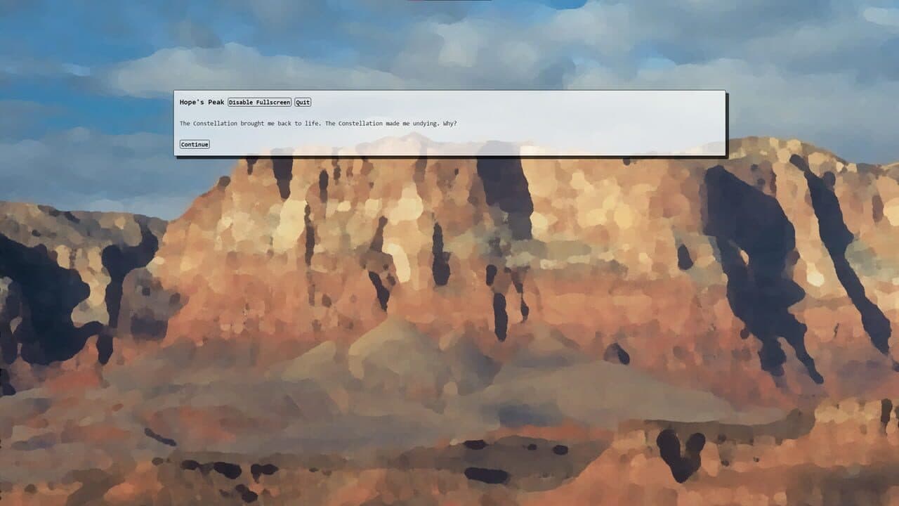 Hope's Peak screenshot 1