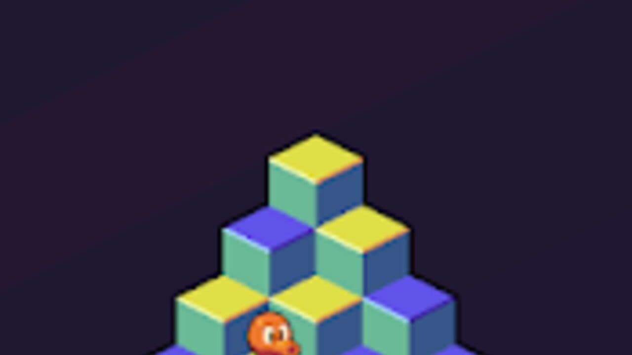 Q*bert screenshot 1