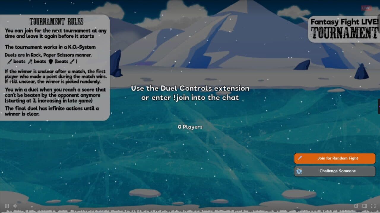 Fantasy Fight Live! screenshot 1