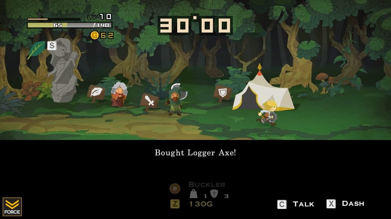 Half-Minute Hero: Super Mega Neo Climax screenshot 1