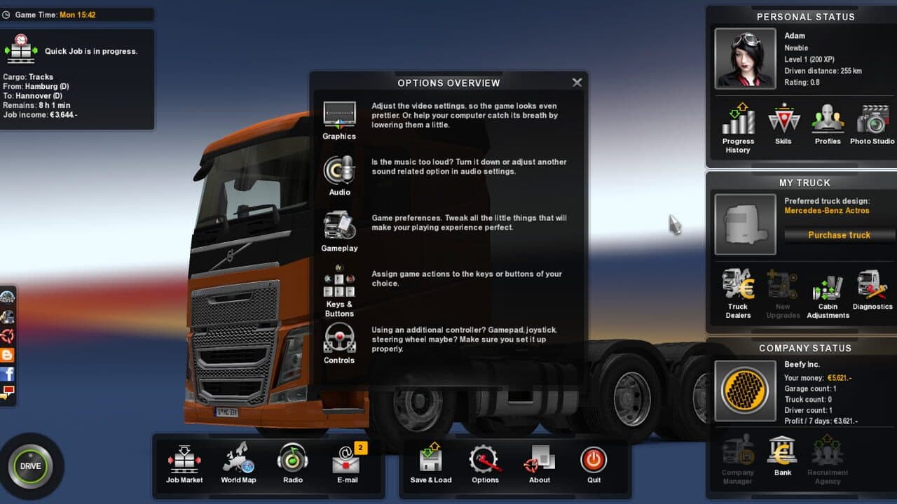 Euro Truck Simulator 2: Legendary Edition screenshot 1