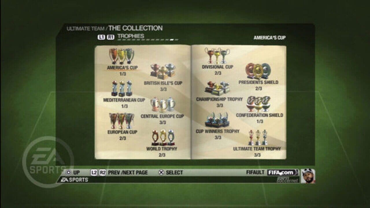 FIFA 09: Ultimate Team screenshot 1