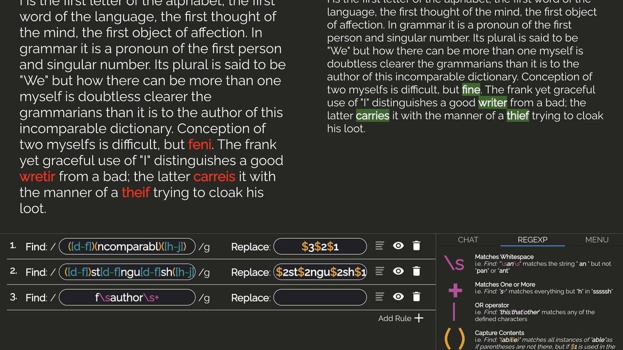 Copy Editor screenshot 1