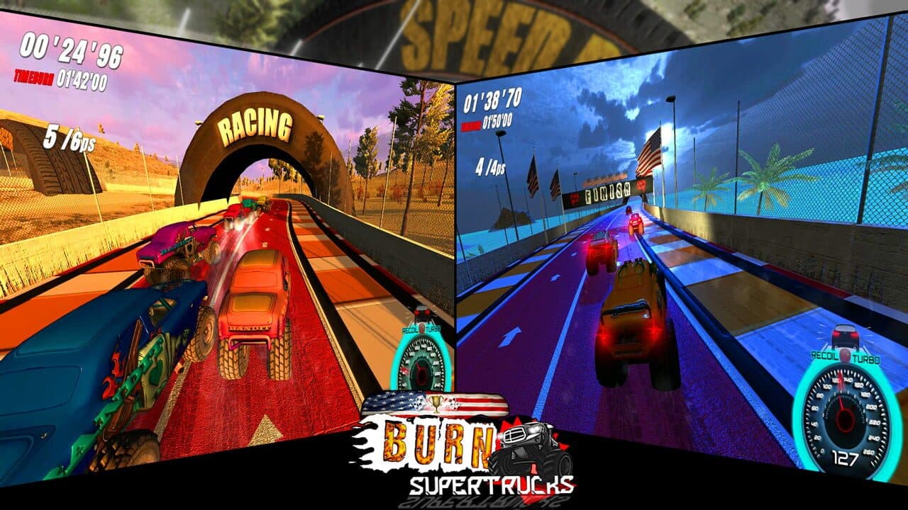 Burn! SuperTrucks screenshot 1