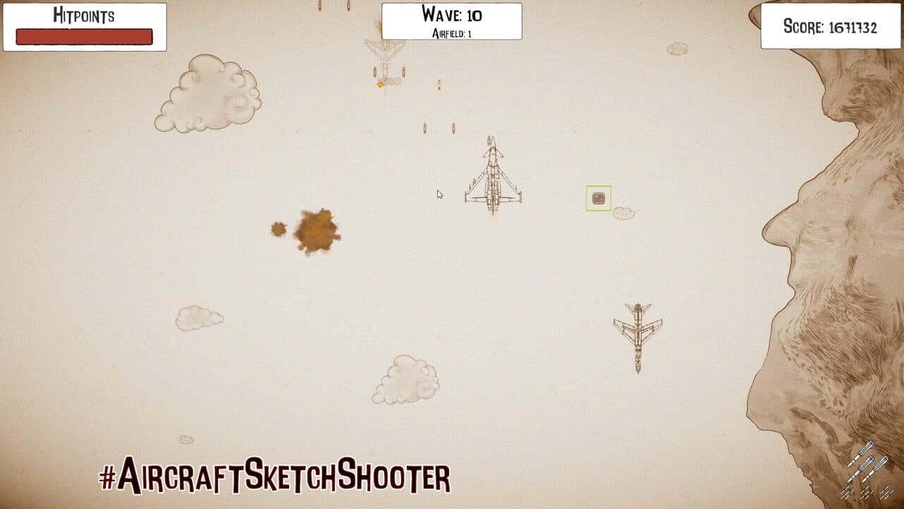 Aircraft Sketch Shooter screenshot 1