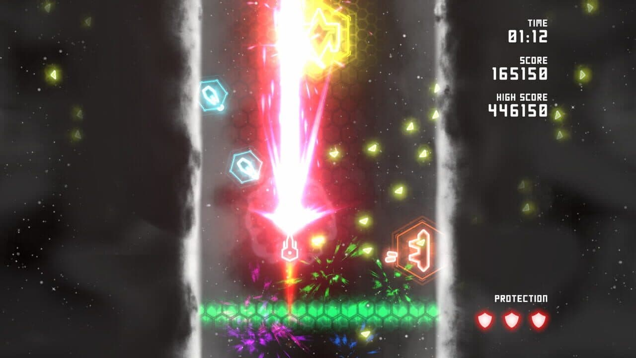 Neon Ships: The Type'em Up Shooter thumbnail 3