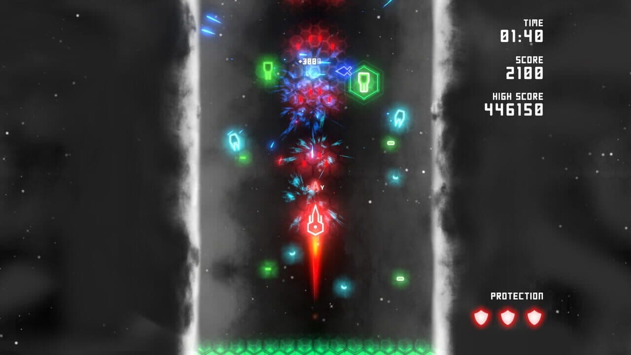 Neon Ships: The Type'em Up Shooter thumbnail 6