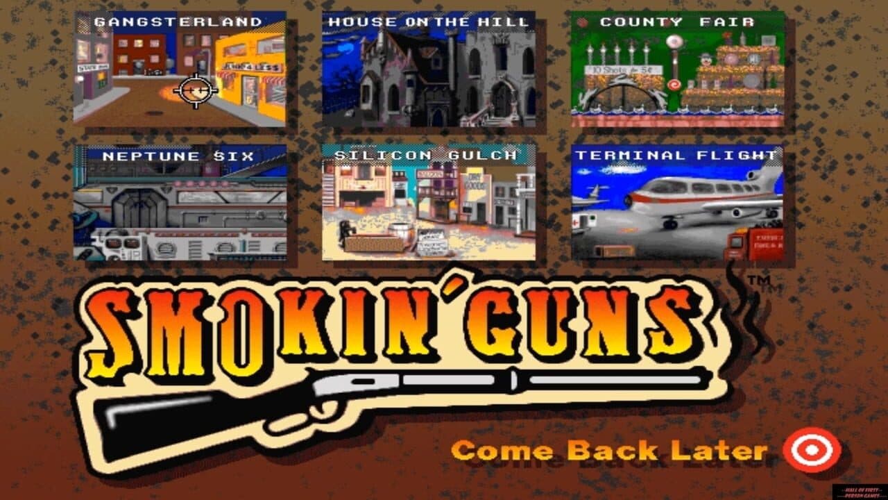 Smokin' Guns - Shooting Gallery screenshot 1
