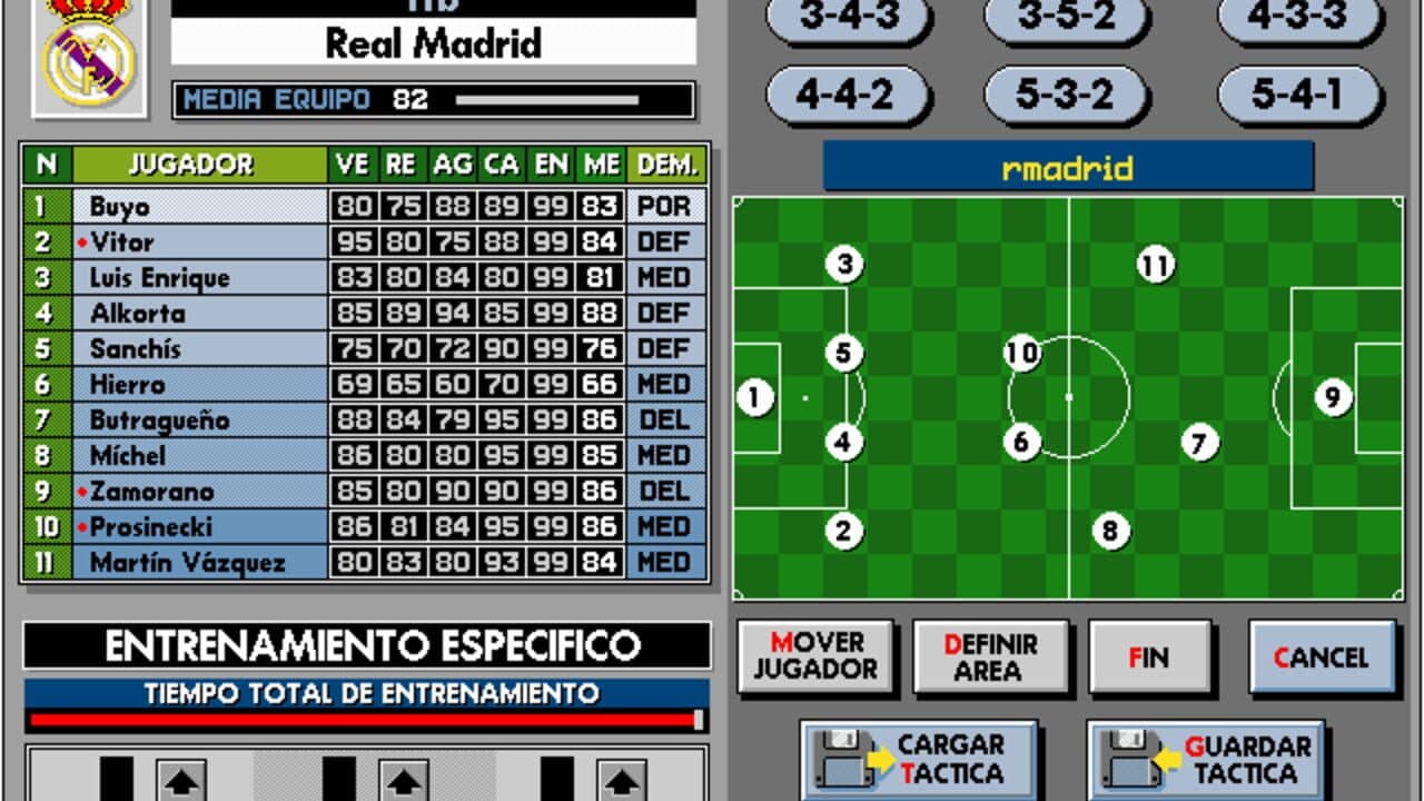 PC Fútbol screenshot 1