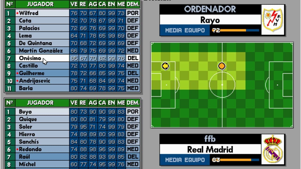 PC Fútbol 4.0 screenshot 1