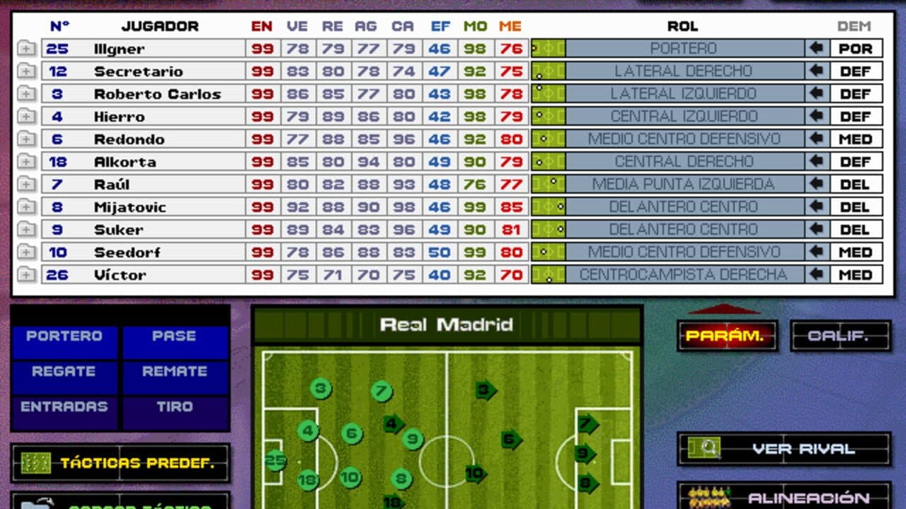 PC Fútbol 5.0 screenshot 1