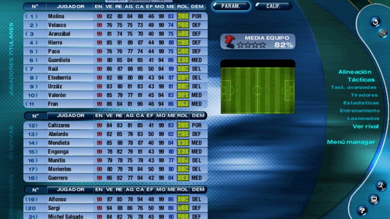 PC Fútbol Selección Española Europa 2000 thumbnail 2