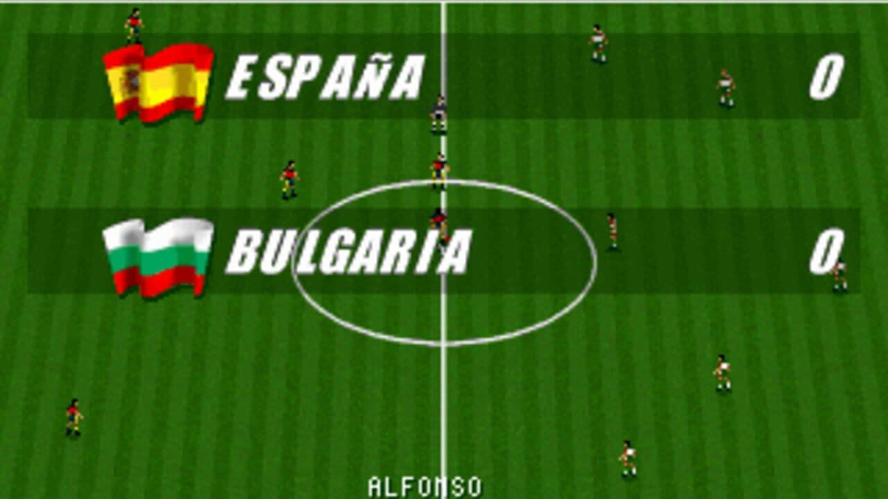 PC Selección Española de Fútbol Eurocopa '96 screenshot 1