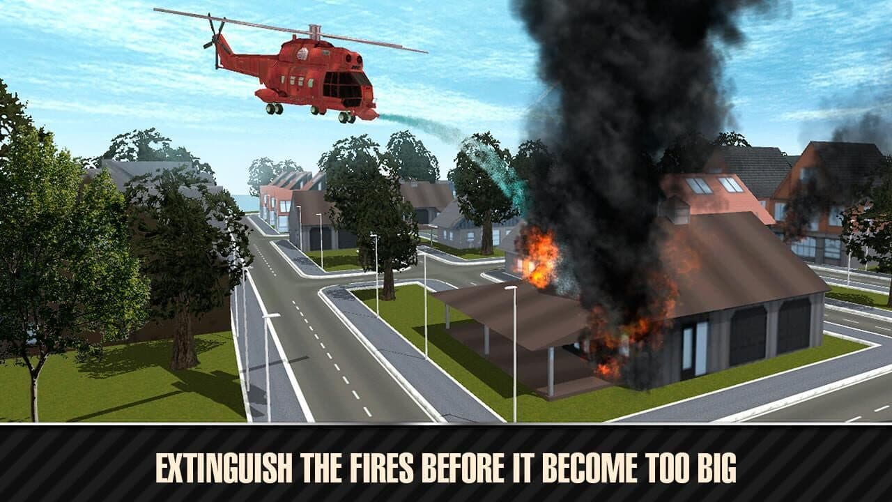 Emergency Fire Helicopter Simulator 3D thumbnail 3