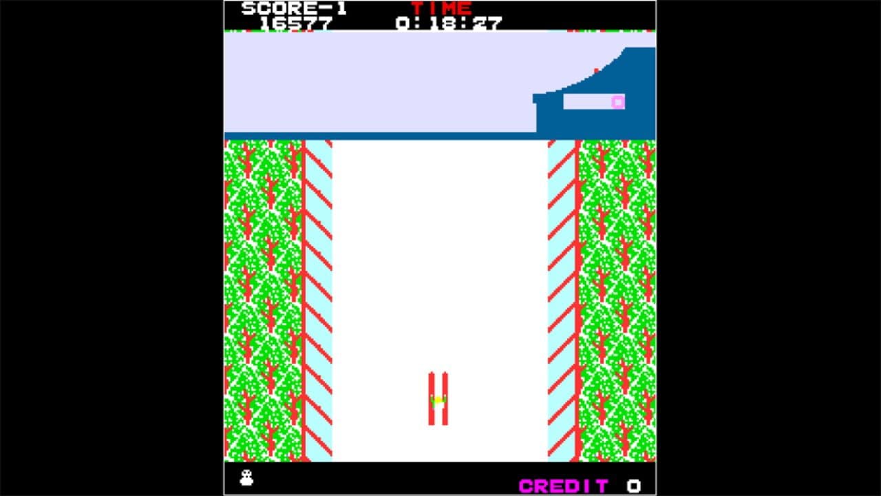 Arcade Archives: Alpine Ski screenshot 1
