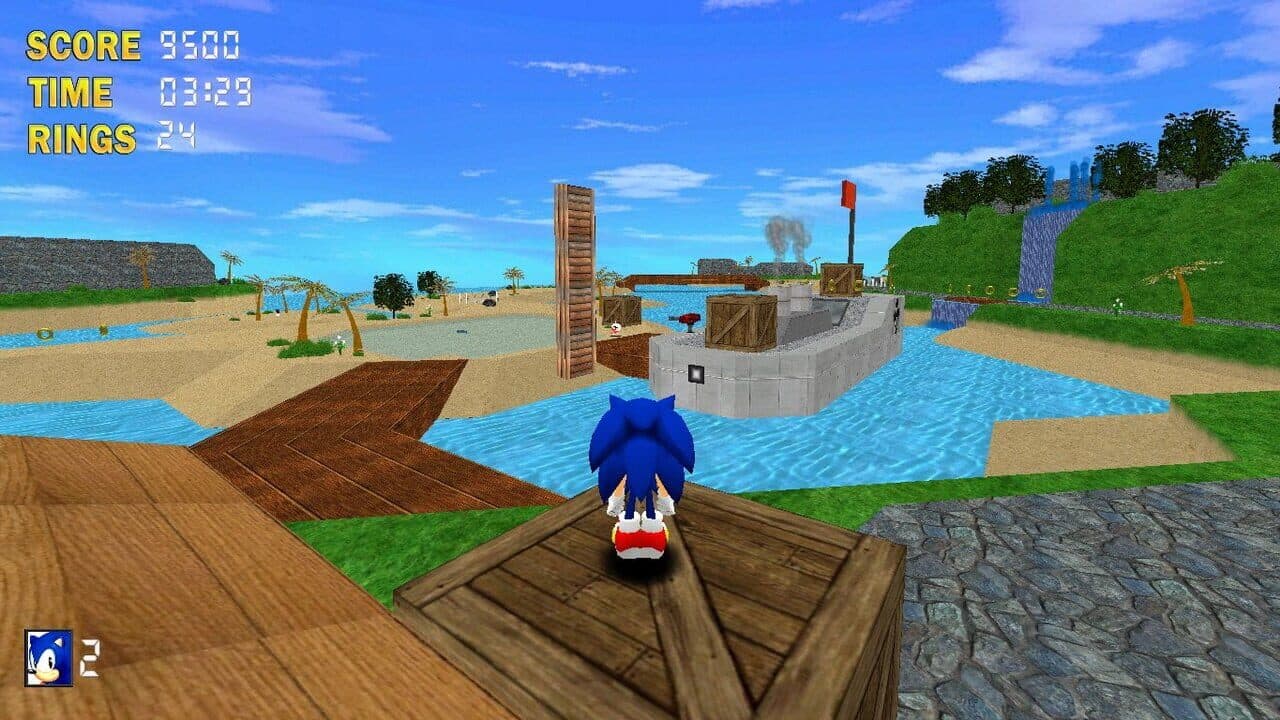 Sonic the Hedgehog 3D screenshot 1