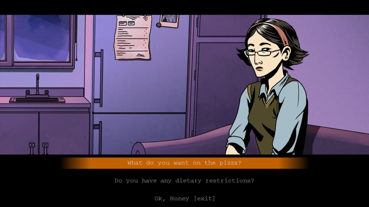 Order A Pizza: A Visual Novel screenshot 1