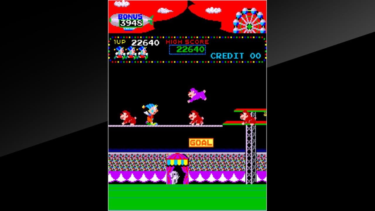 Arcade Archives: Circus Charlie thumbnail 2