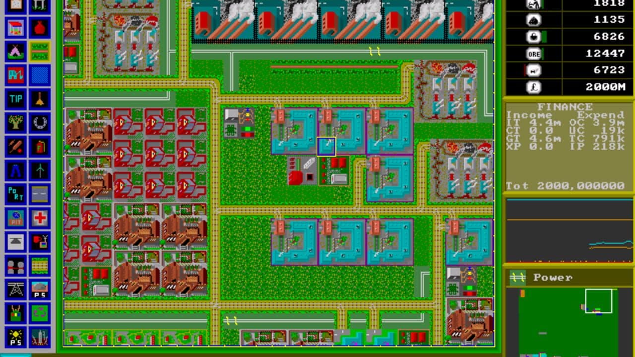 Lincity screenshot 1