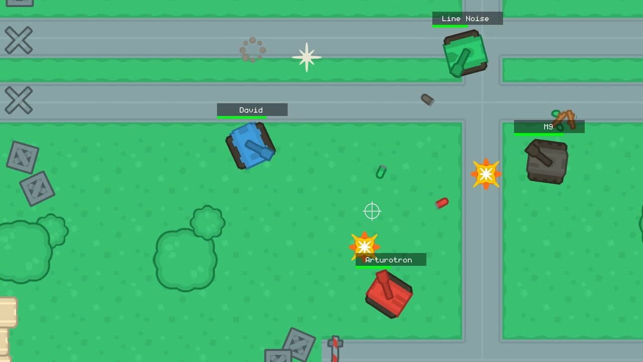 Retro Tank Party screenshot 1