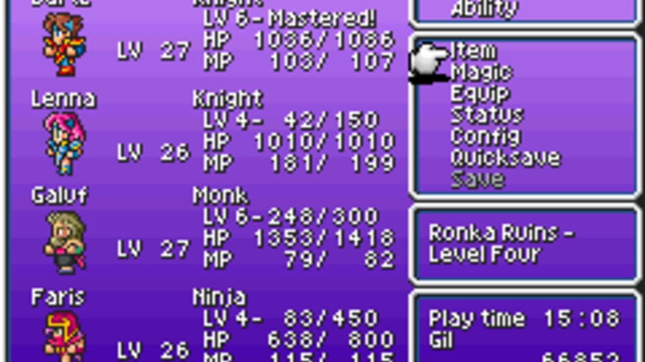 Final Fantasy V Advance thumbnail 5