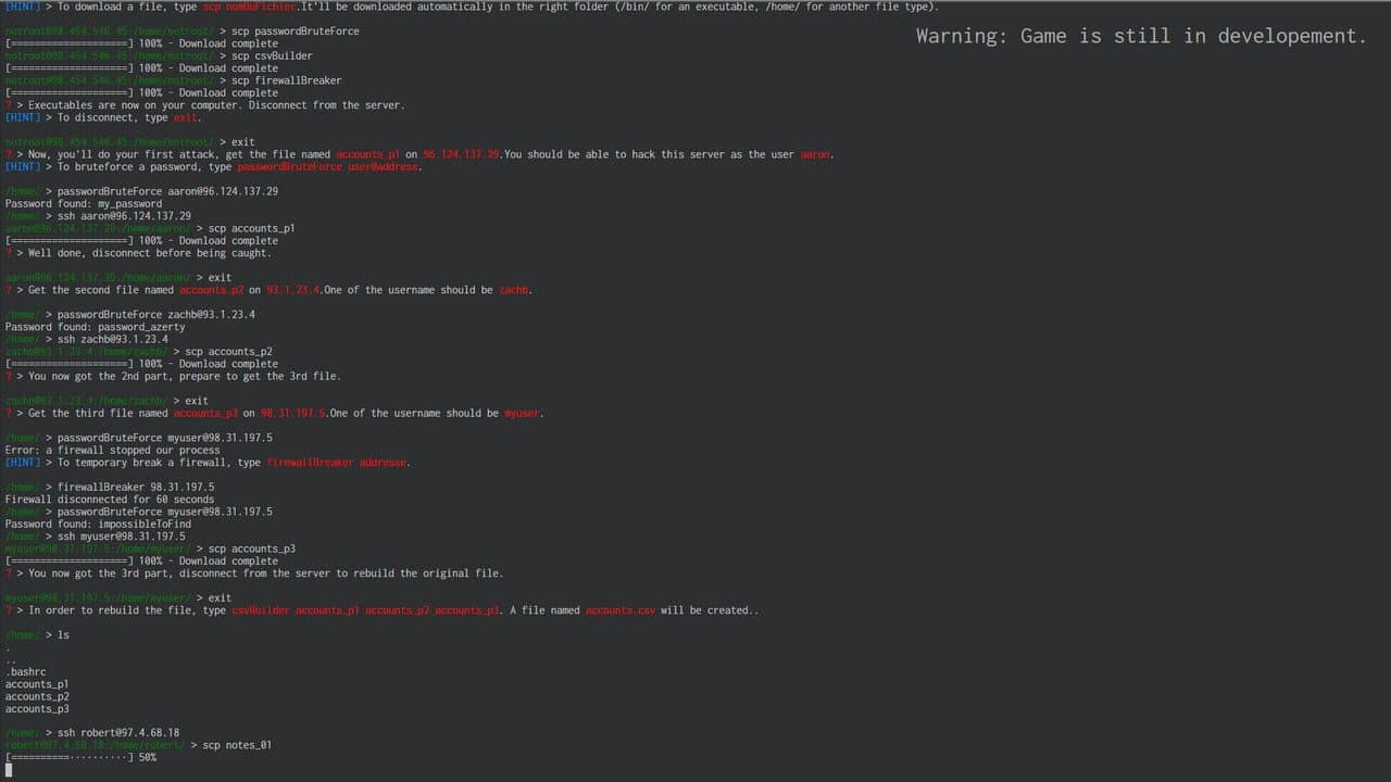 Extortion screenshot 1