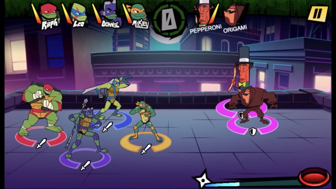 Rise of the Teenage Mutant Ninja Turtles: City Showdown screenshot 1