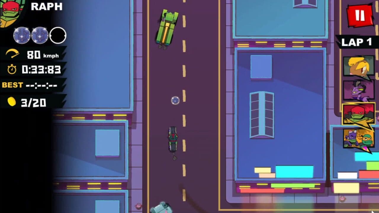 Rise of the Teenage Mutant Ninja Turtles: Road Riot screenshot 1