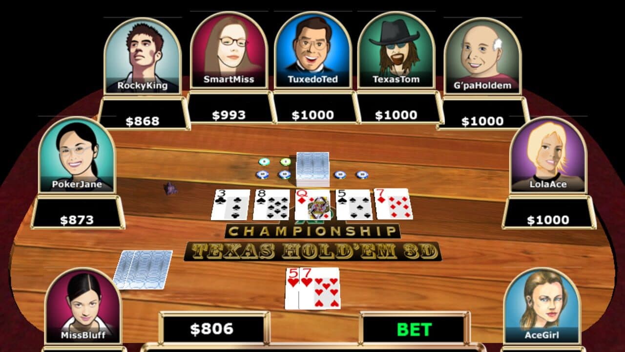 Texas Hold'em 3D screenshot 1