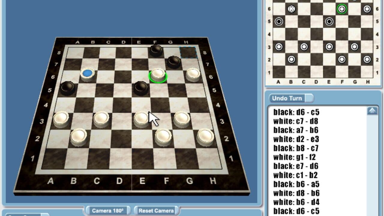 Checkers 3D screenshot 1