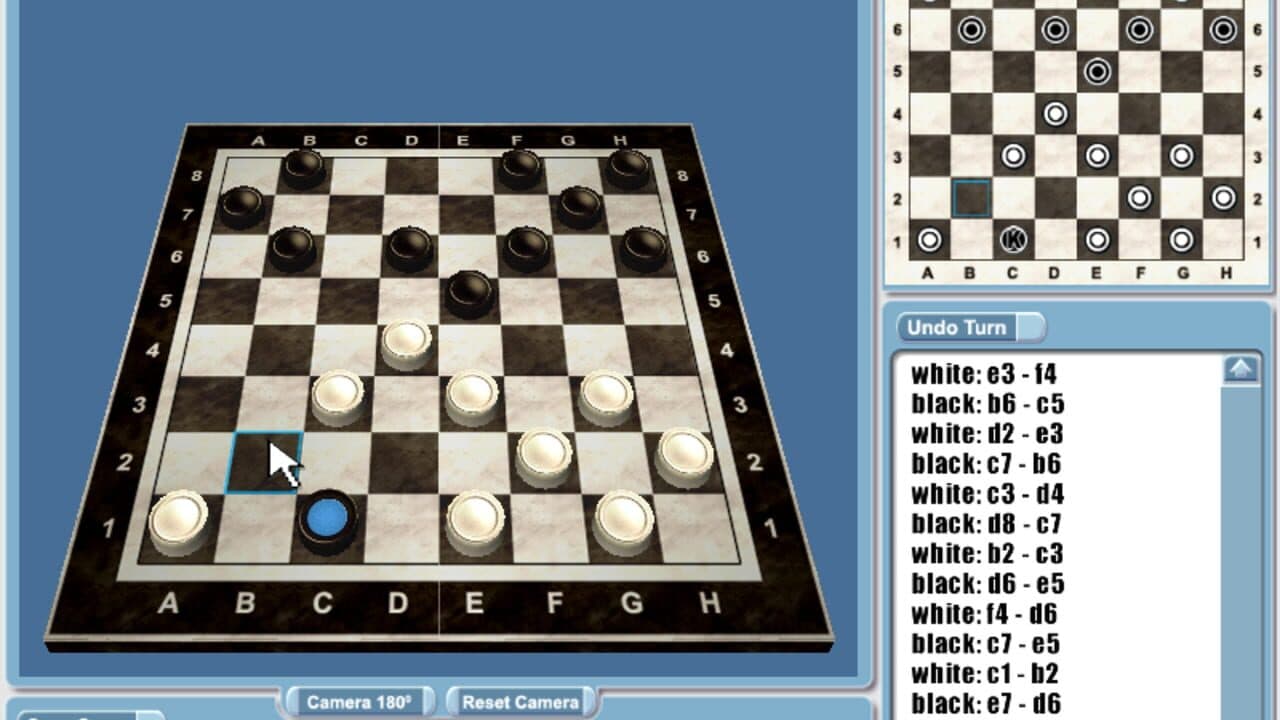 Checkers 3D thumbnail 3