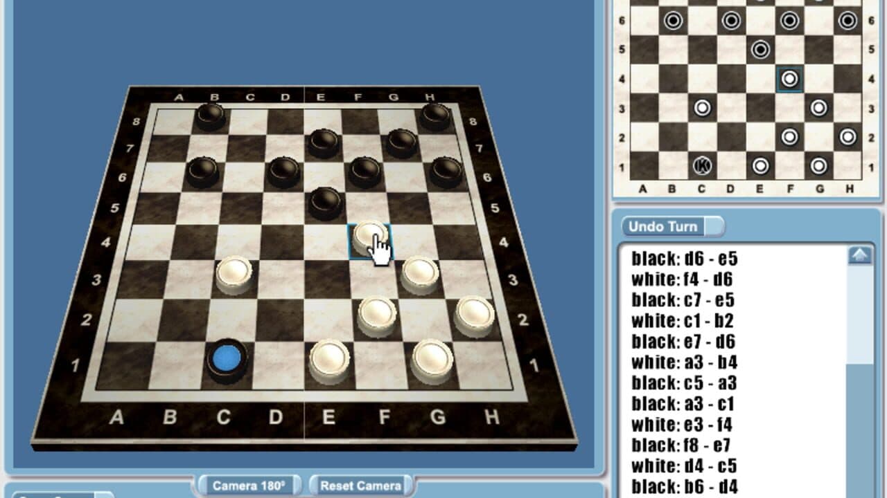 Checkers 3D thumbnail 2