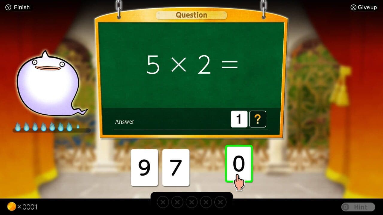 Calculation Castle: Greco's Ghostly Challenge "Multiplication" screenshot 1