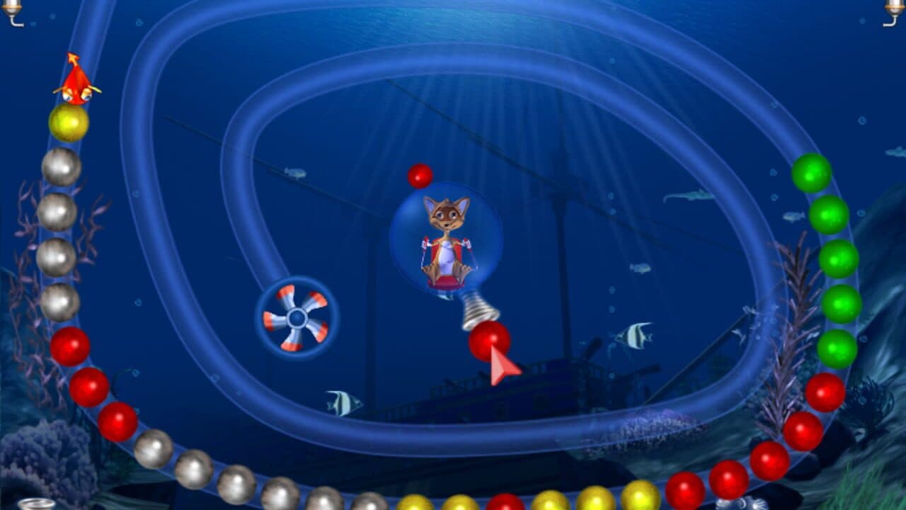 Deep Sea Marble Pop screenshot 1