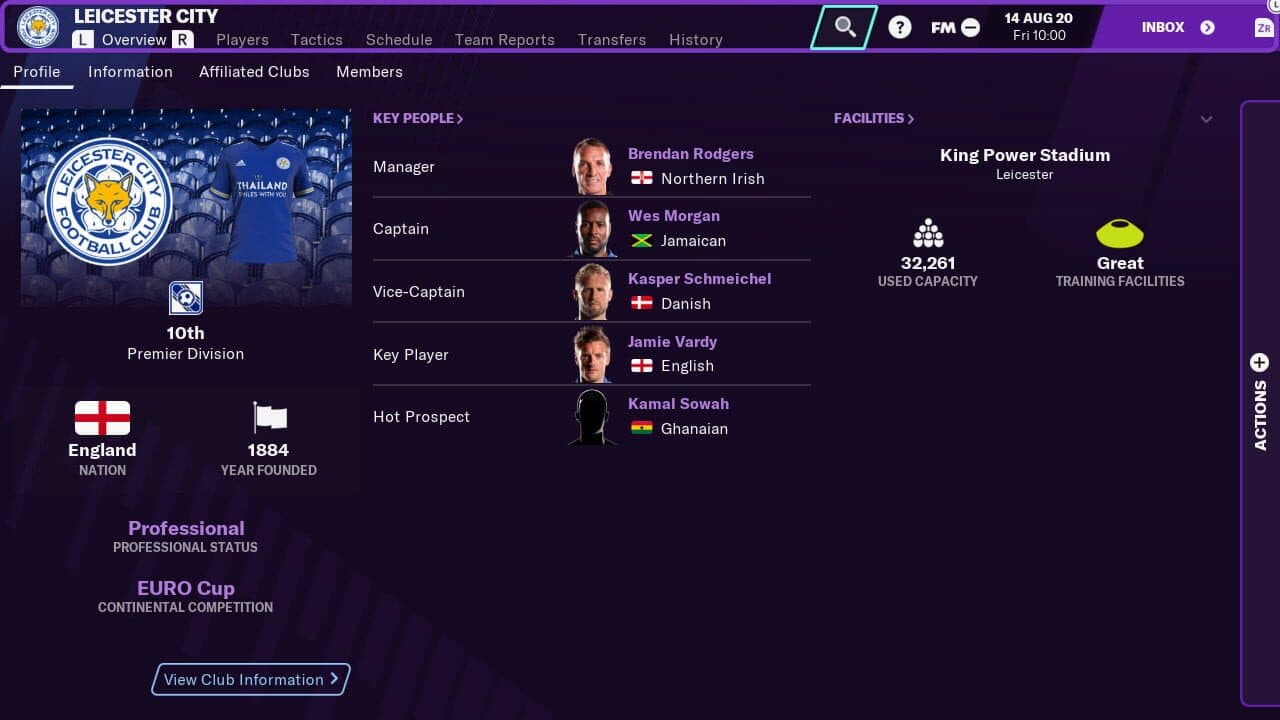 Football Manager 2021 Touch screenshot 1