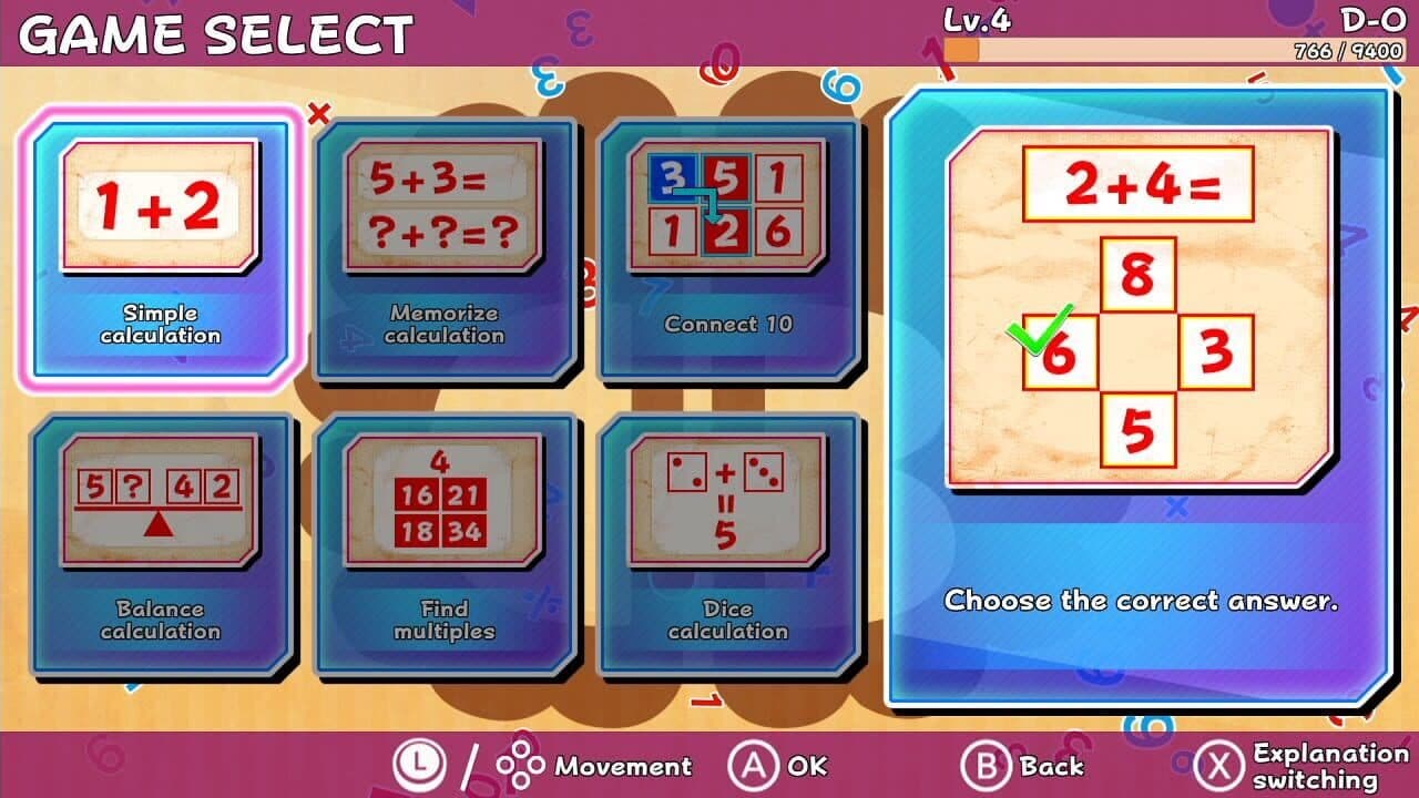 Dual Brain Vol.1: Calculation screenshot 1
