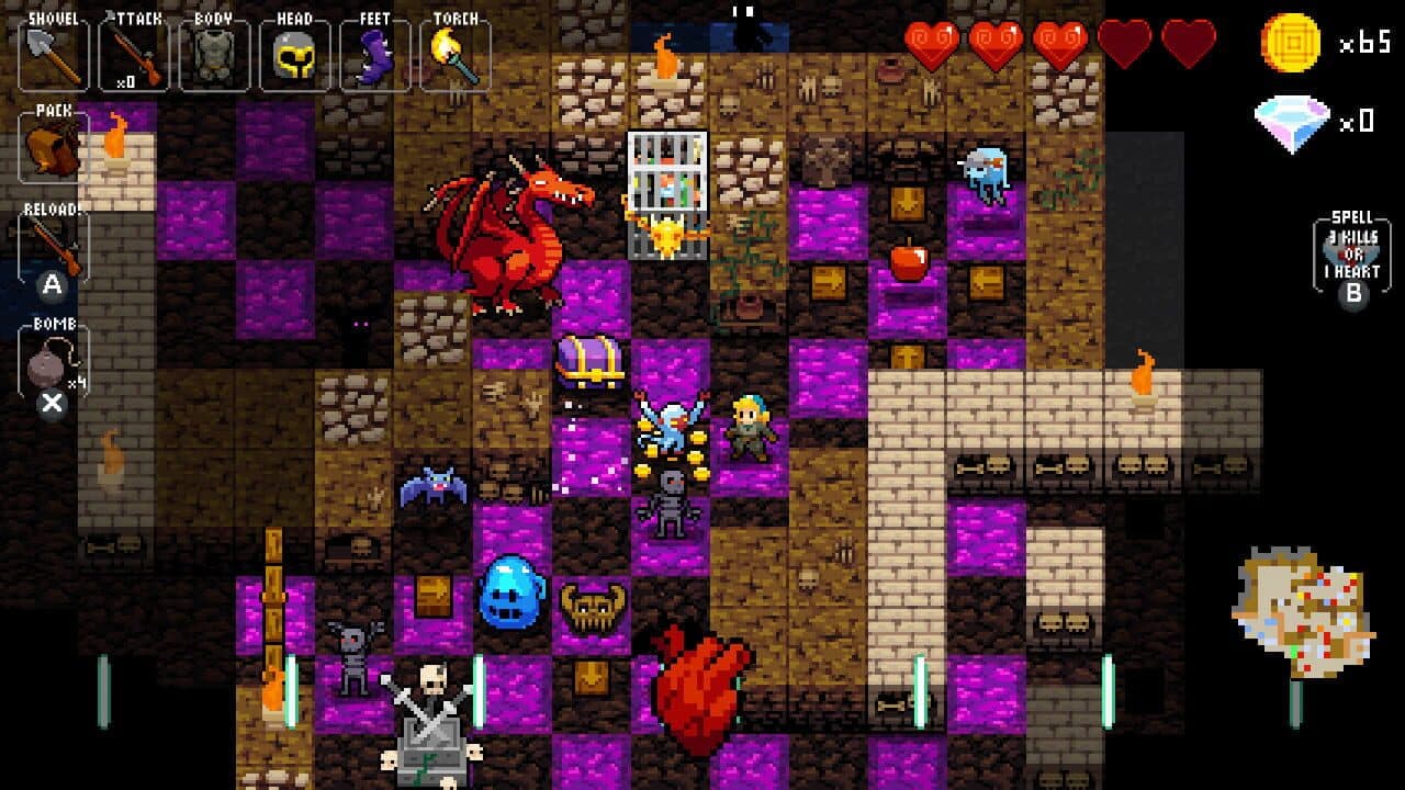 Crypt of the Necrodancer: Nintendo Switch Edition screenshot 1