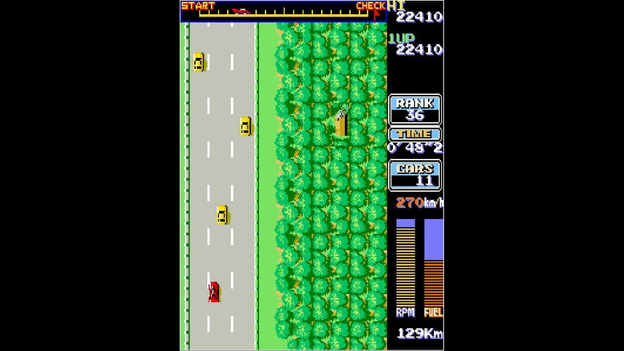 Arcade Archives: Road Fighter thumbnail 2