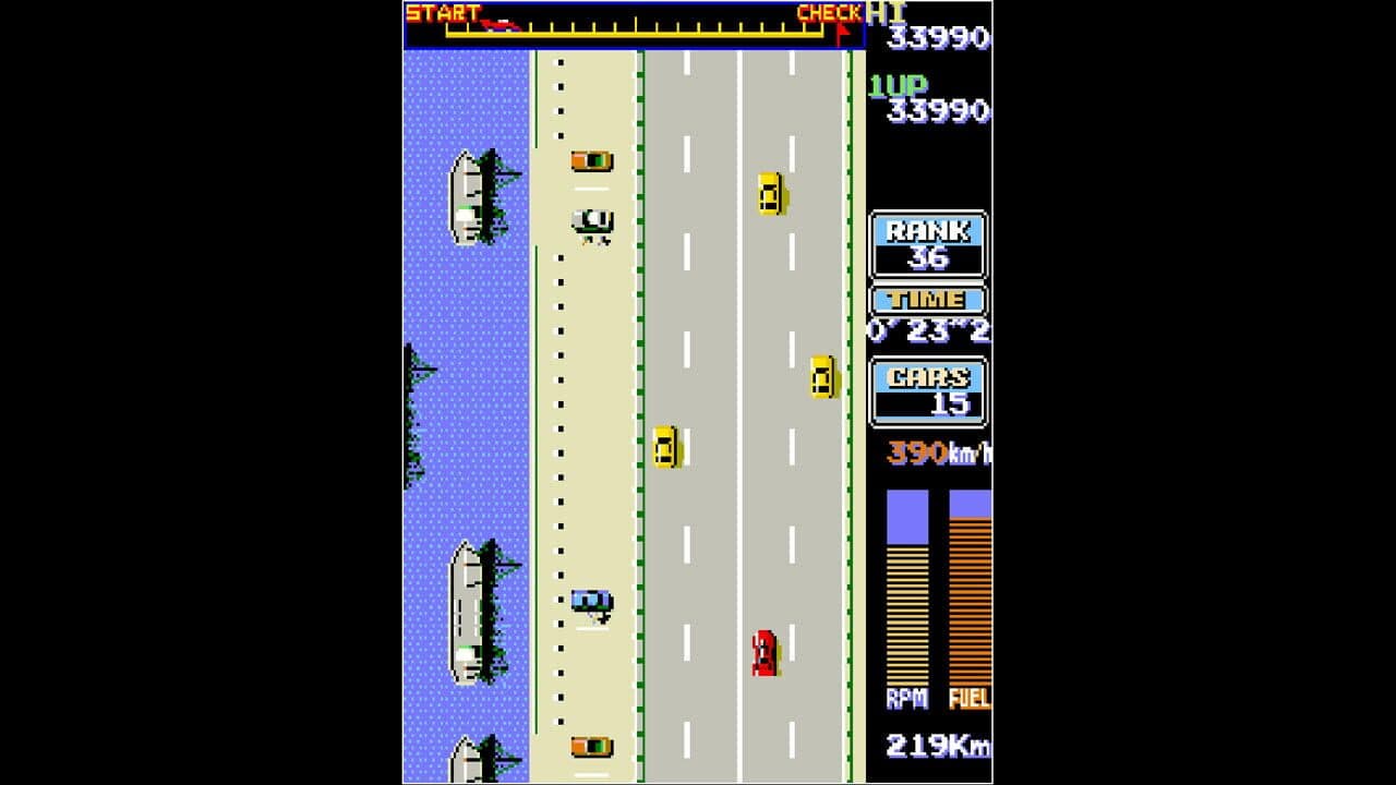 Arcade Archives: Road Fighter thumbnail 5