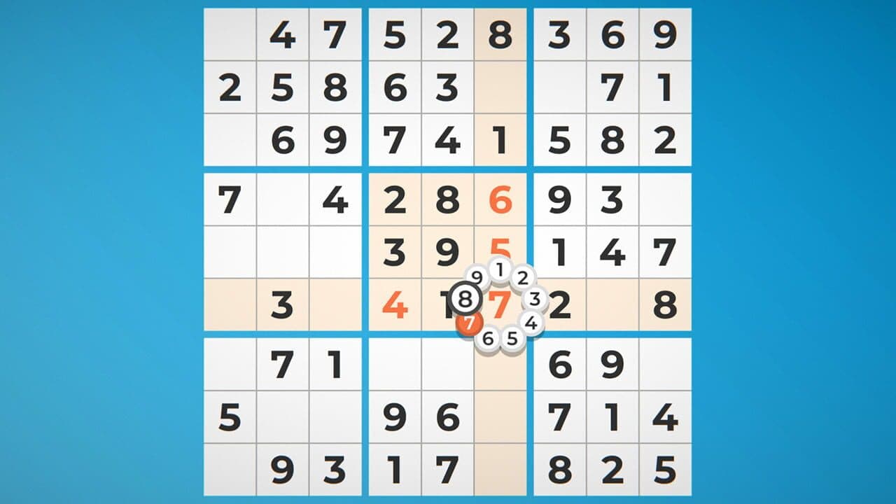 Sudoky screenshot 1