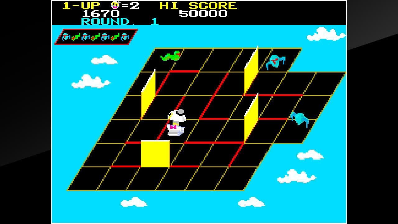 Arcade Archives: Pettan Pyuu screenshot 1
