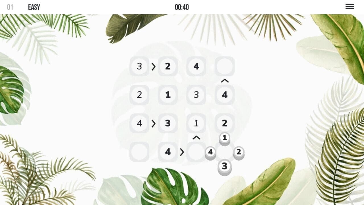 Futoshiki Math screenshot 1