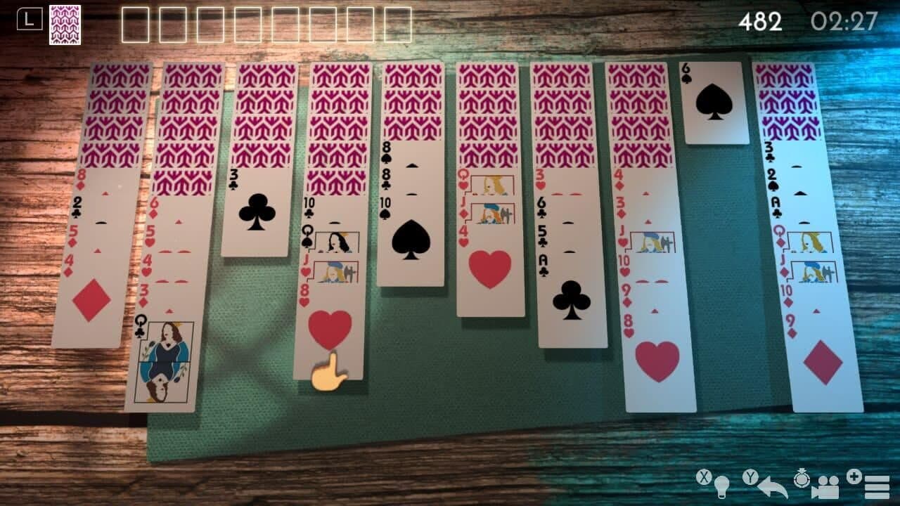 Spider Solitaire screenshot 1
