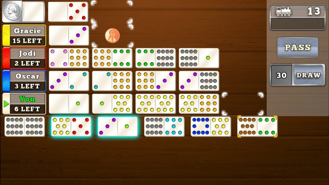 Mexican Train Dominoes Gold thumbnail 3