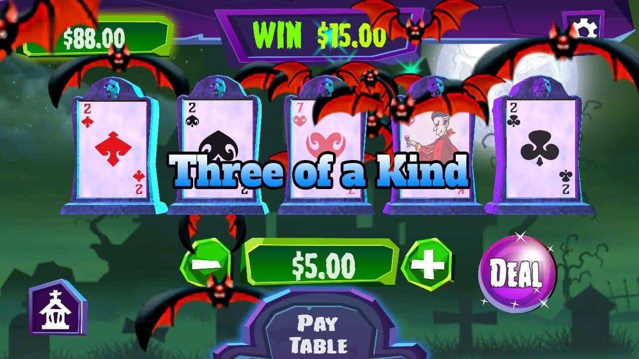 Video Poker at Aces Casino screenshot 1
