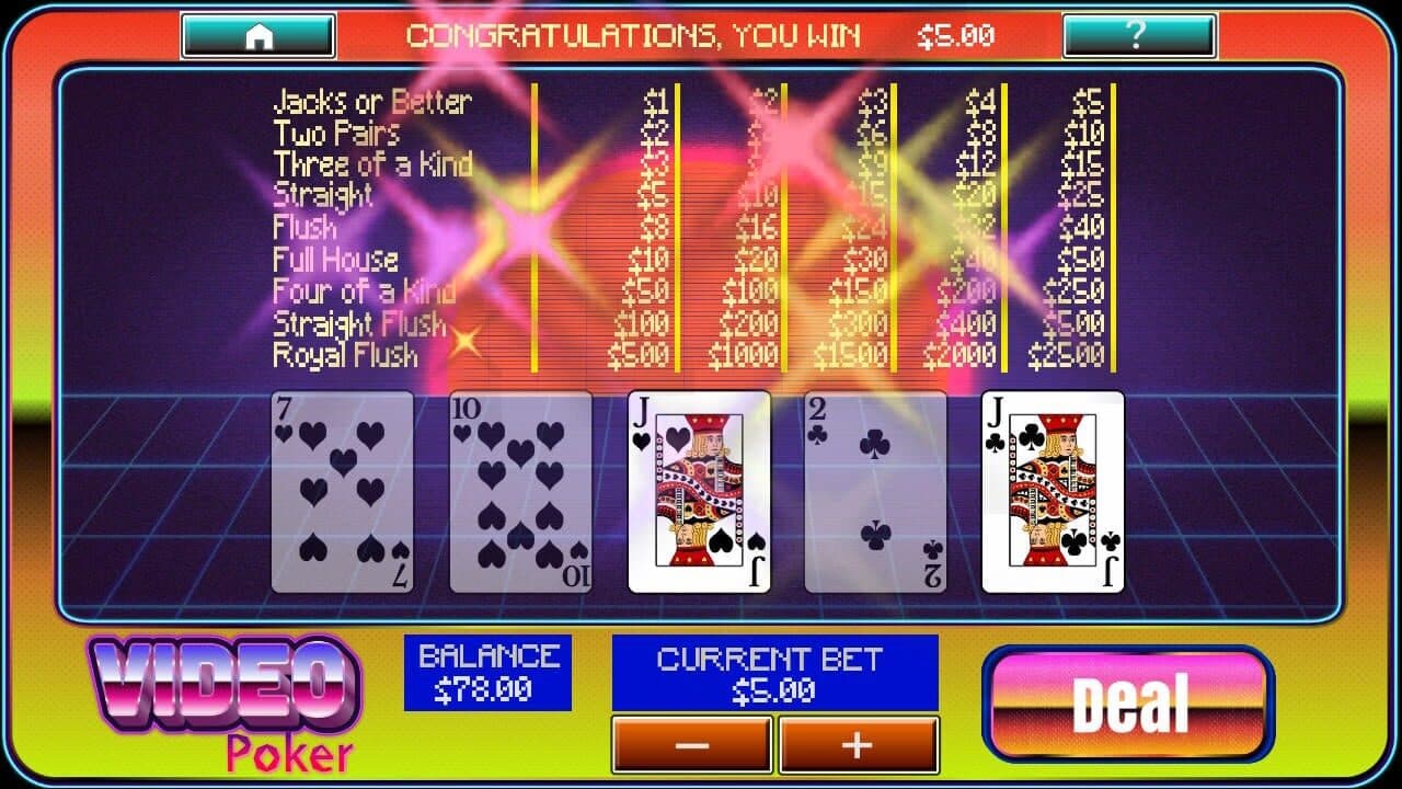 Video Poker at Aces Casino thumbnail 3